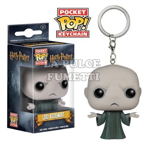 HARRY POTTER: LORD VOLDEMORT- POP FUNKO POCKET KEYCHAN 4 CM